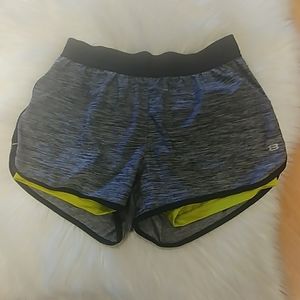 Layer8 Performance Microstriped Shorts